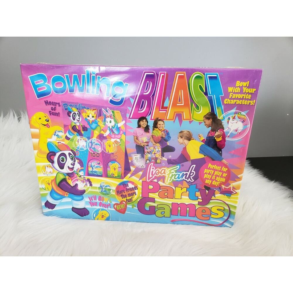 SEALED Vintage‎ 1990’s Lisa Frank Bowling Blast Party Favor Game retro nostalgic